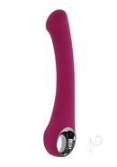 Pleasure Curve Rechargeable Silicone G-spot Vibrator - Red