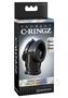 Fantasy C-ringz Pipe Cock Ring With Ball-stretcher - Black