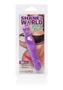 Shane`s World Bedtime Bunny Silicone Vibrator Waterproof 4.25in - Purple
