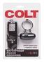 Colt Waterproof Power Vibrating Cock Ring - Black